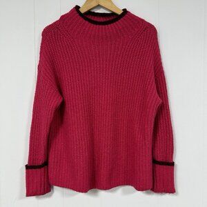 Maeve Anthropologie Sweater SP Womens Pink Knit Pullover